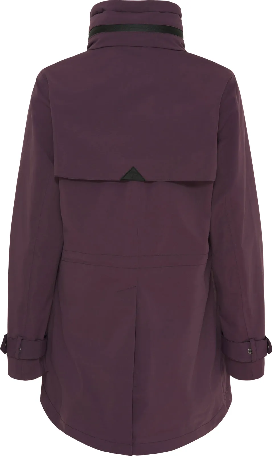 Catago Ladies Plum Roy Waterproof Trench Coat