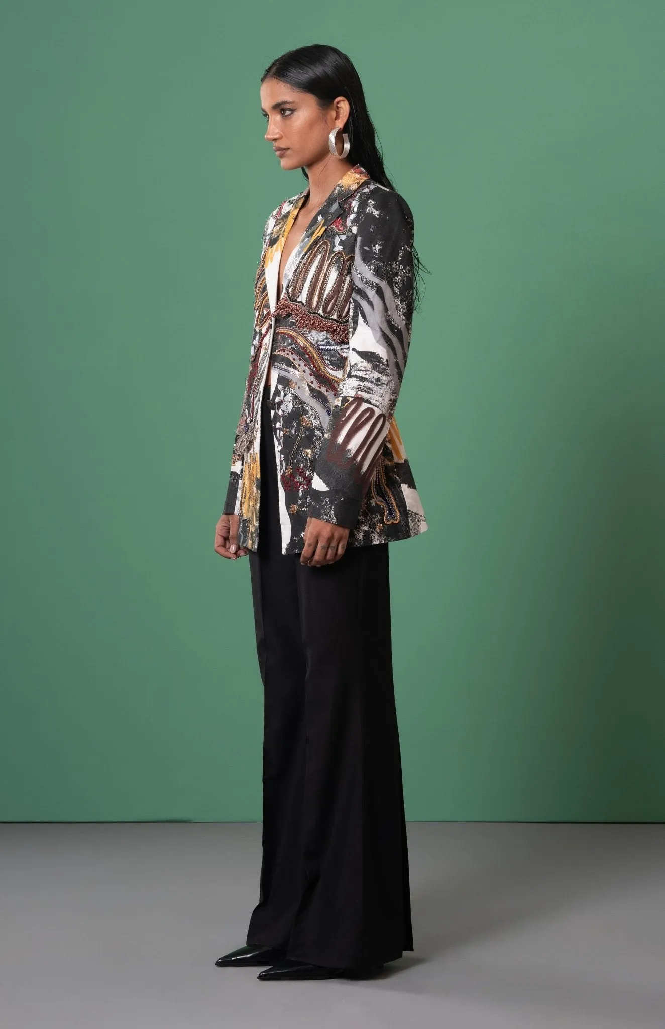 Chasm Embroidered Blazer