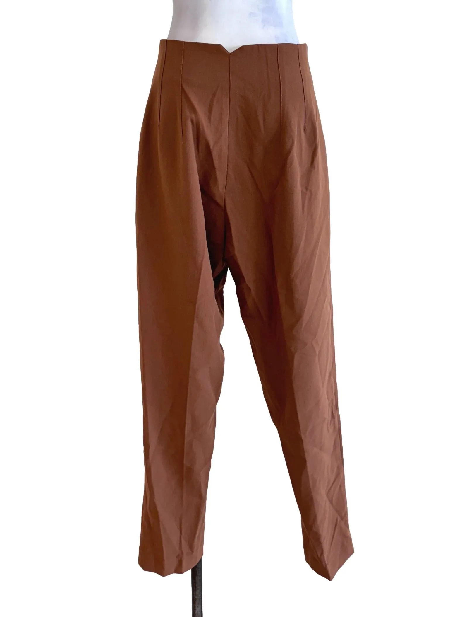 Cider Orange Straight Pants