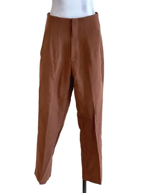 Cider Orange Straight Pants