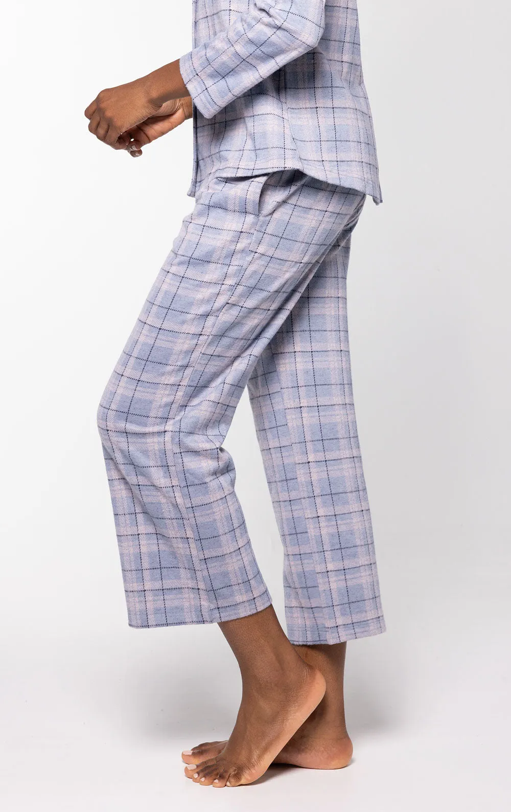 Comfort Knit Cropped Pant
