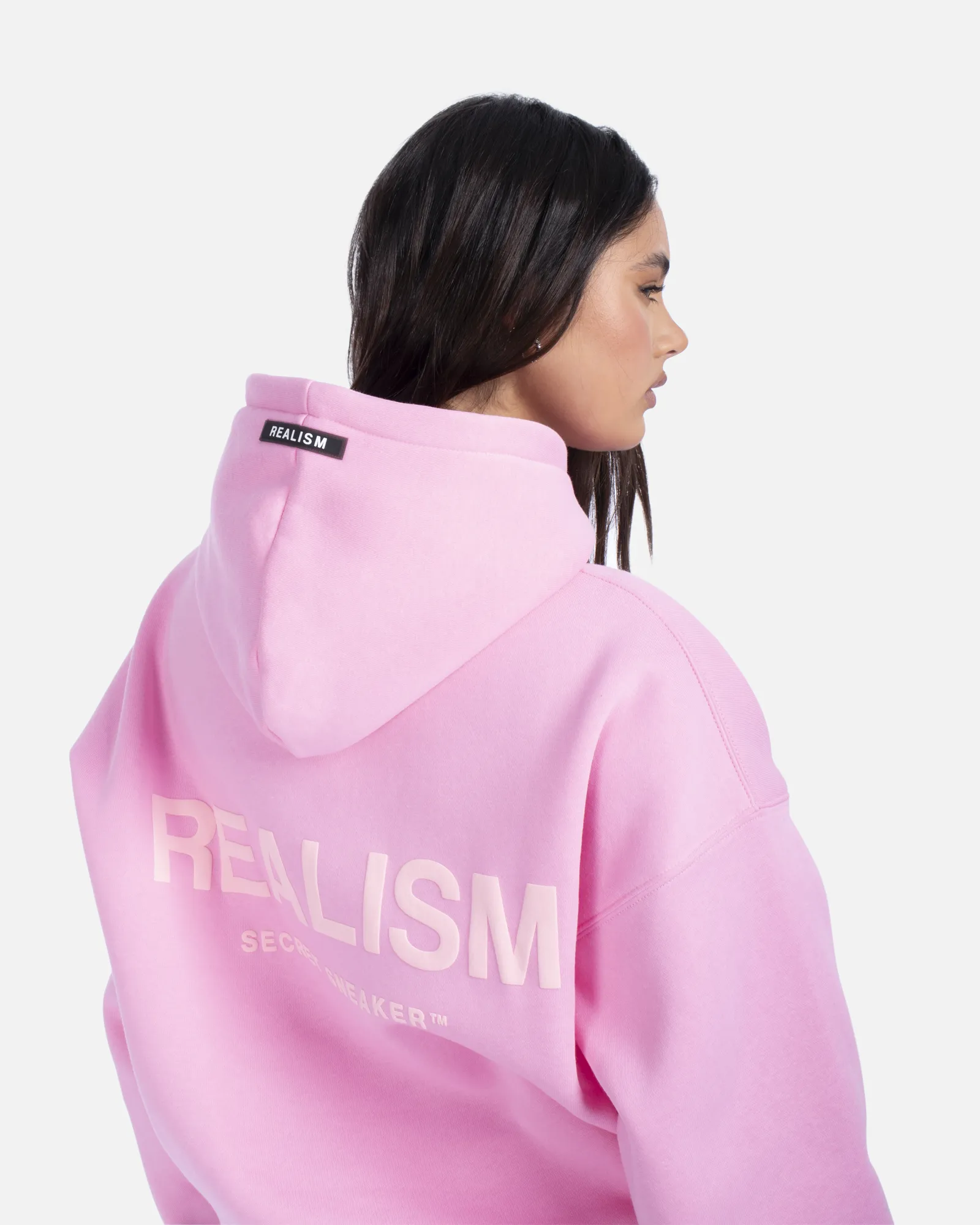 COURT BOXY HOODIE CANDY PINK