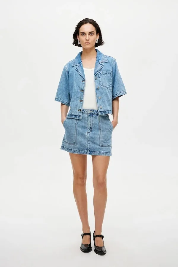 Crop Resort Short Sleeve Shirt Radio