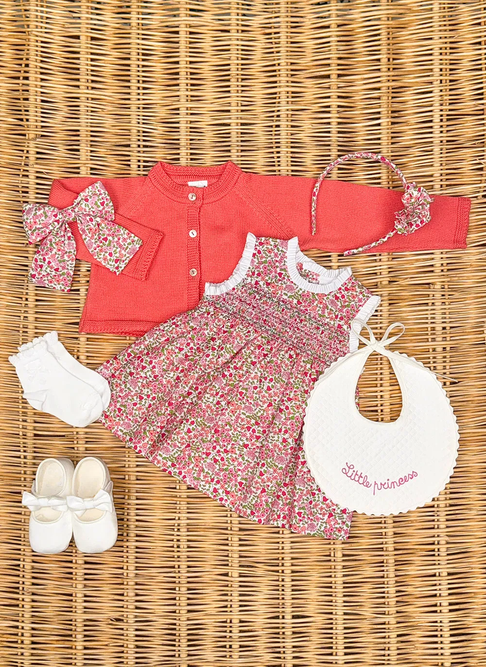 Cropped Pure Cotton Cardigan