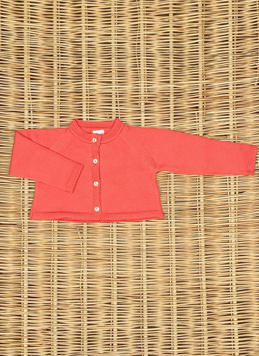 Cropped Pure Cotton Cardigan