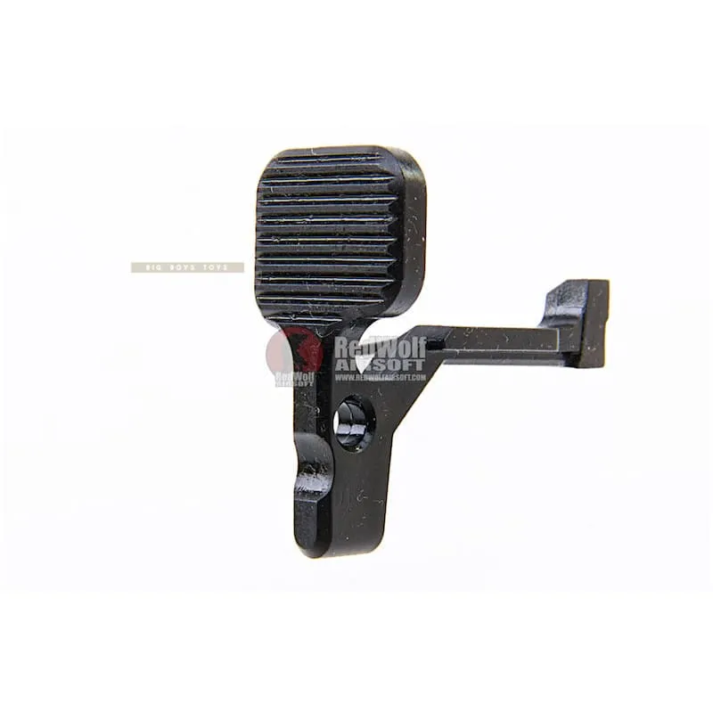 Crusader Steel Extended Bolt Catch for VFC M4 / Umarex (VFC) HK416 GBBR - Black