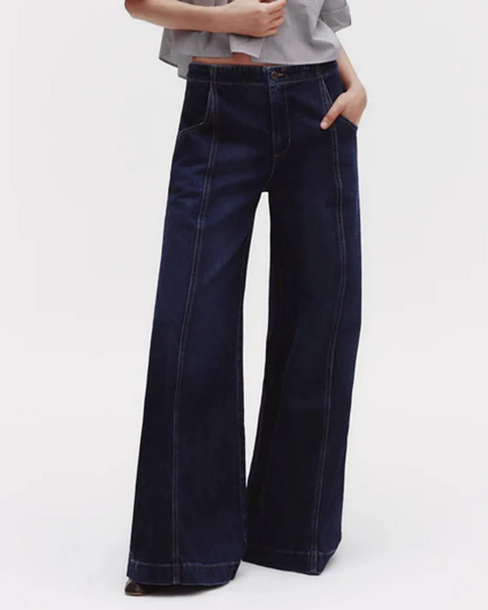 Dancing In The Dark Jean in Dark Wash