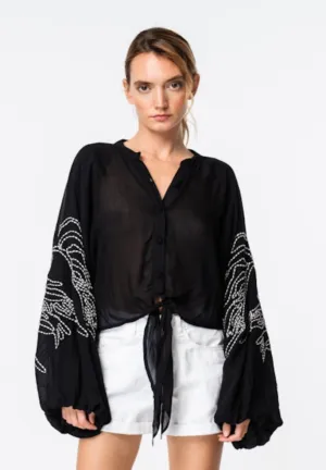 Darcy Top -- Black