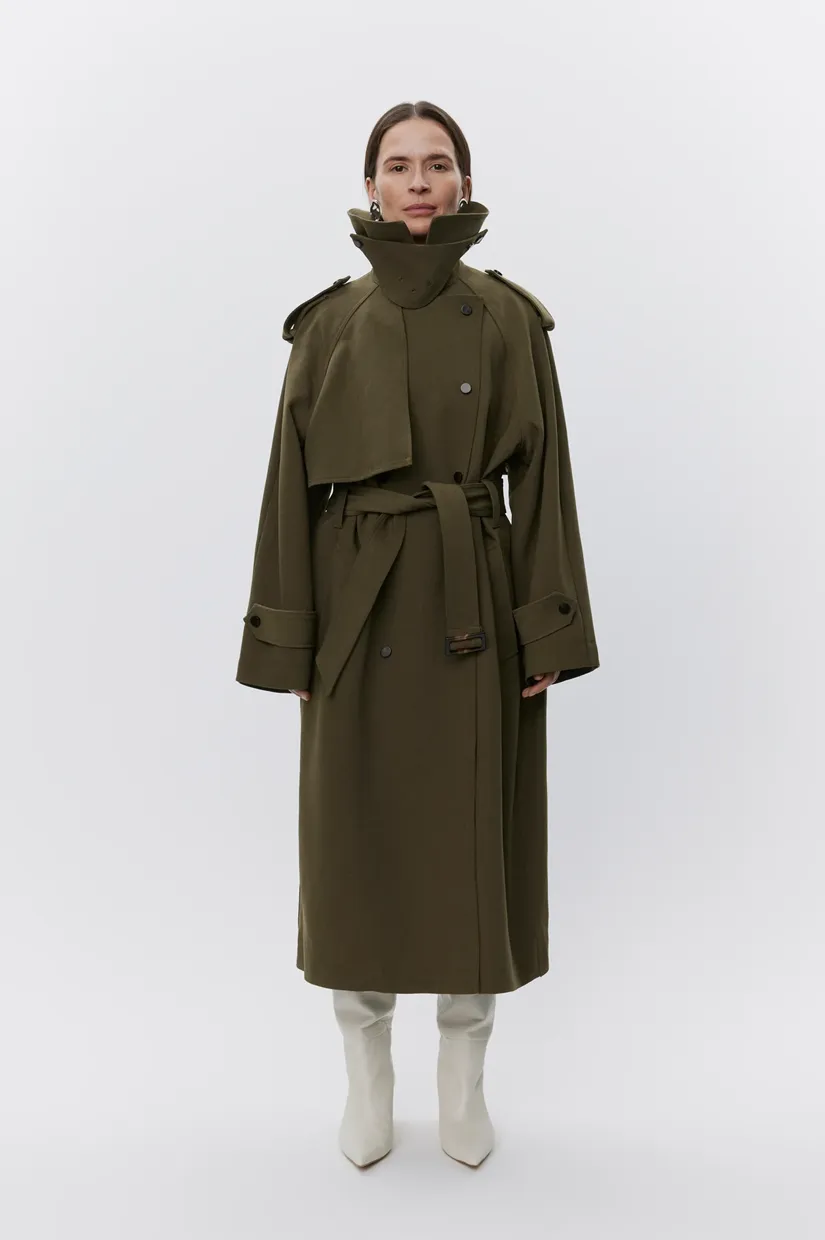 Day Birger et Mikkelsen Lynn Coat - Dark Verde
