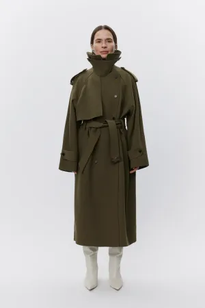 Day Birger et Mikkelsen Lynn Coat - Dark Verde