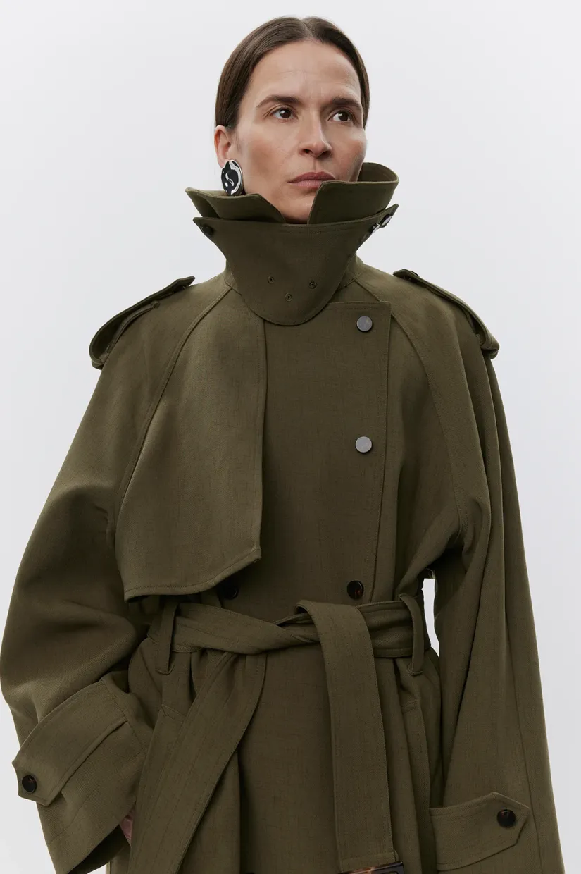 Day Birger et Mikkelsen Lynn Coat - Dark Verde