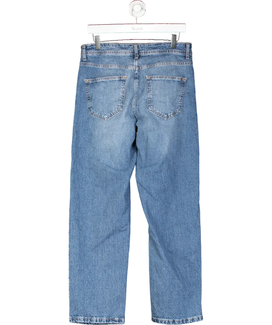 denim co Blue Relaxed Straight Leg Jean W30