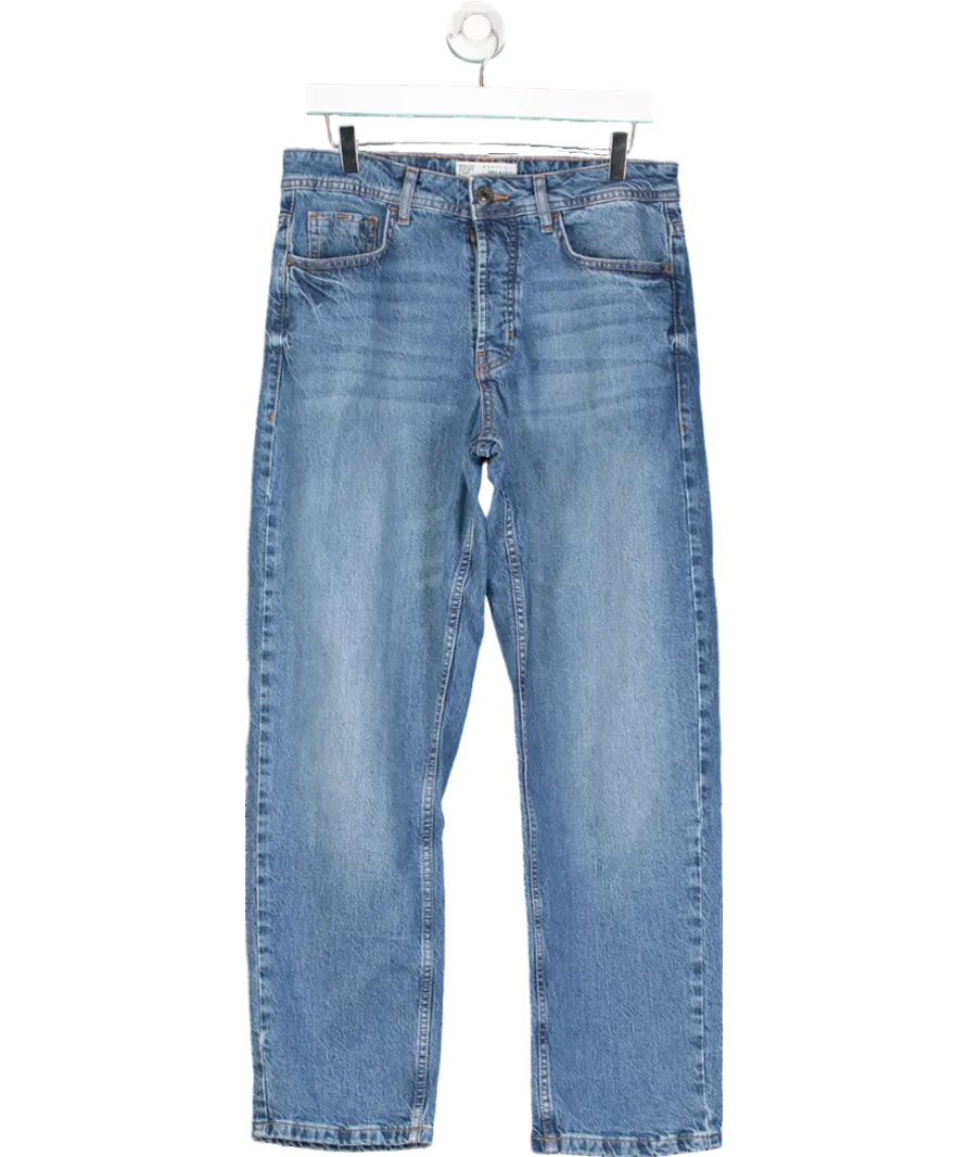 denim co Blue Relaxed Straight Leg Jean W30