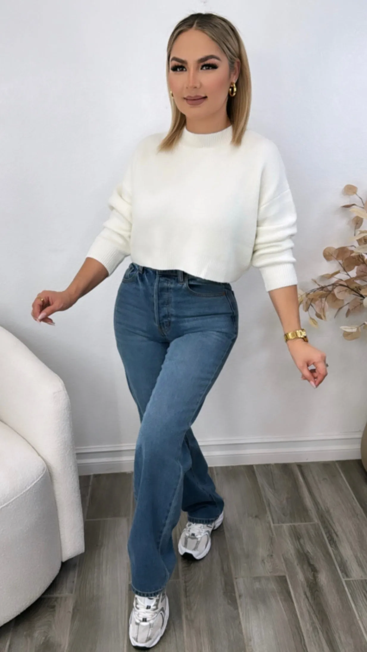 DENISE IVORY TOP