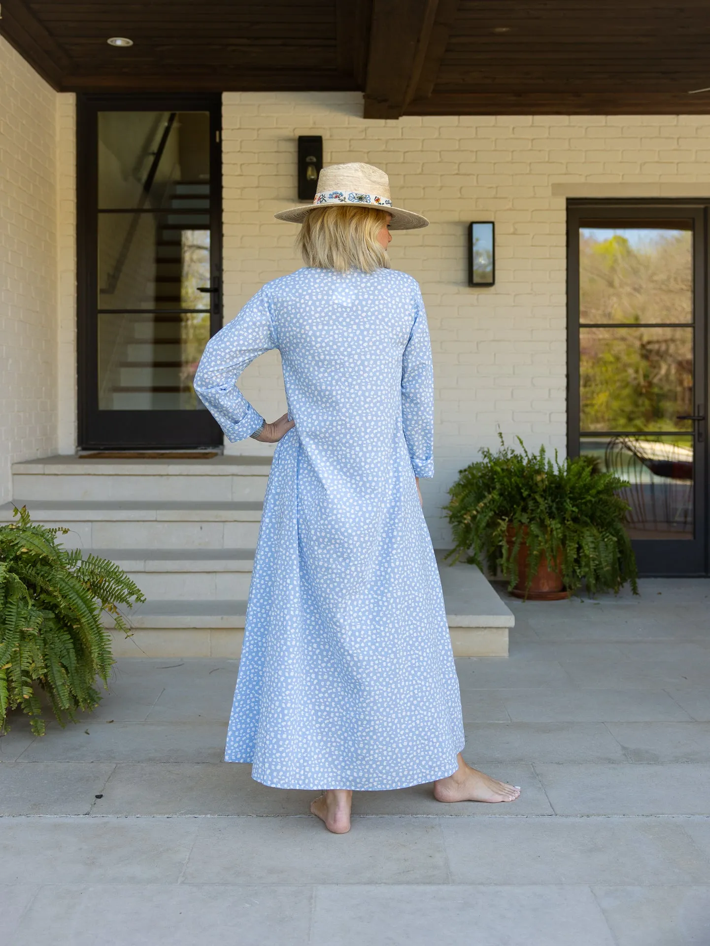 DOT SWIZZLE DRESS
