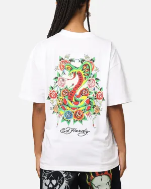 Ed Hardy By Loiter Serpent T-Shirt White