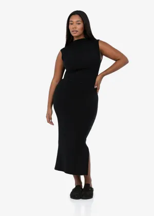 Effortless Tube Skirt Black