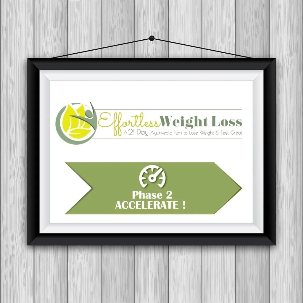 Effortless Weight Loss - 21-day Ayurvedic Detox Diet Plan to Lose Weight