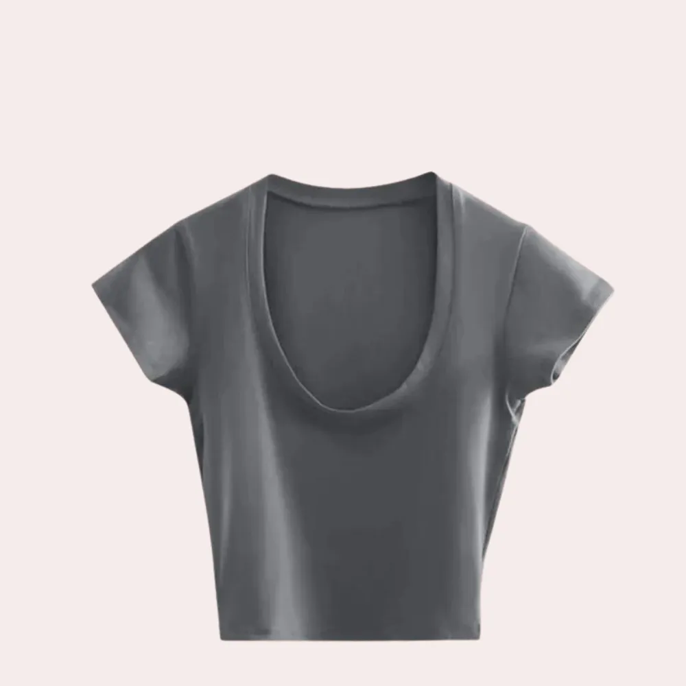 Ellen - Cropped T-Shirt - Modern & Easy to Wear