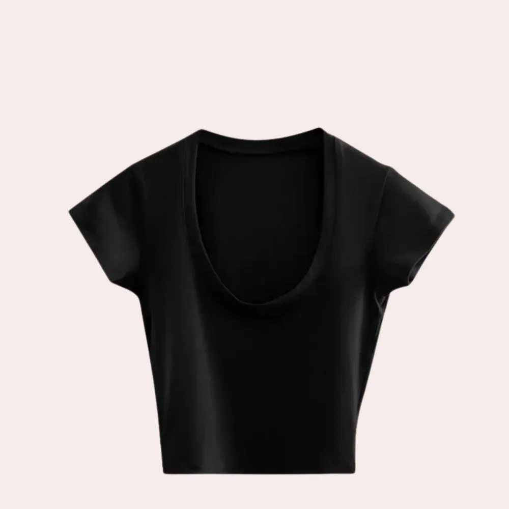 Ellen - Cropped T-Shirt - Modern & Easy to Wear
