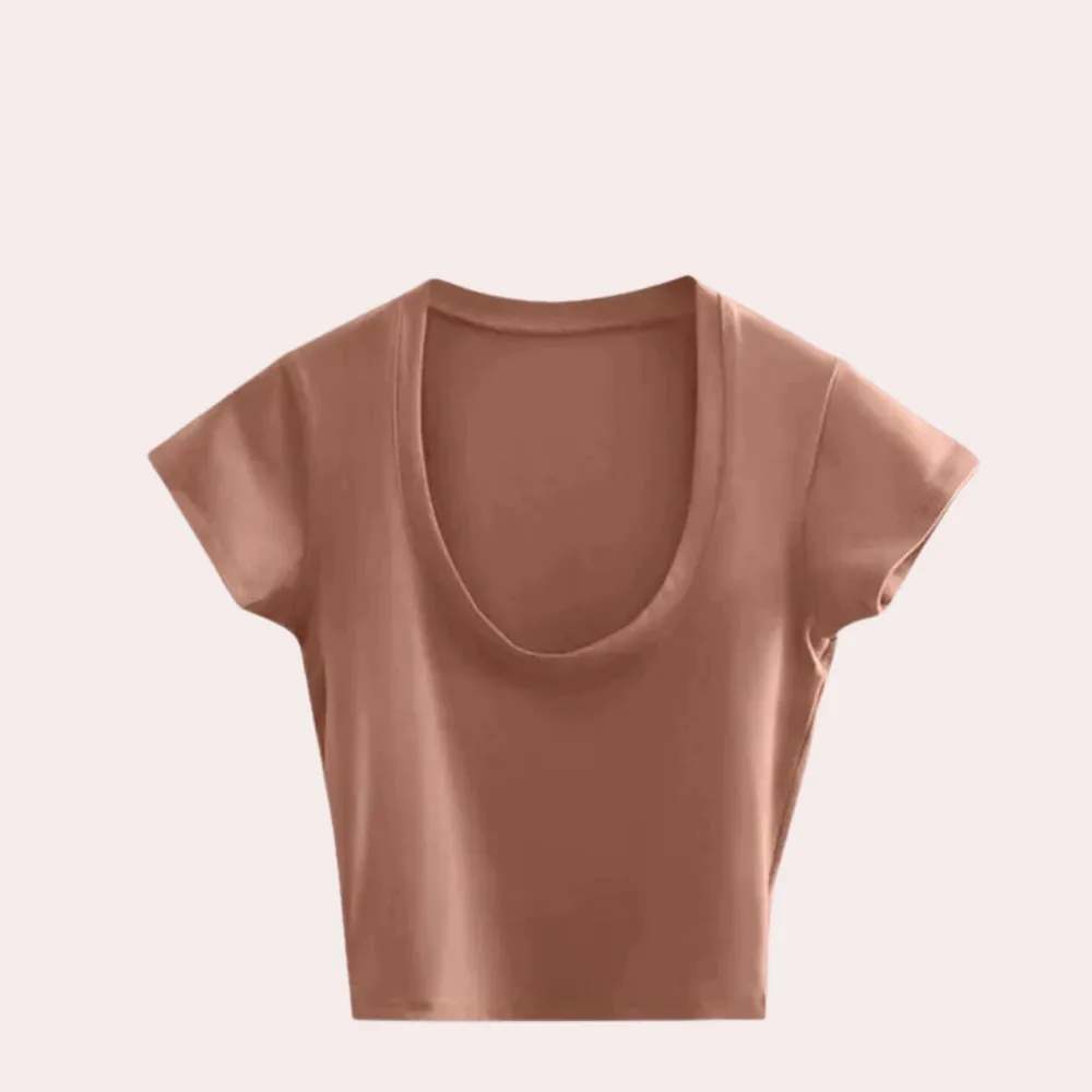 Ellen - Cropped T-Shirt - Modern & Easy to Wear