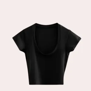 Ellen - Cropped T-Shirt - Modern & Easy to Wear