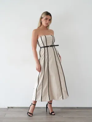 Emma A-Line Midi Dress