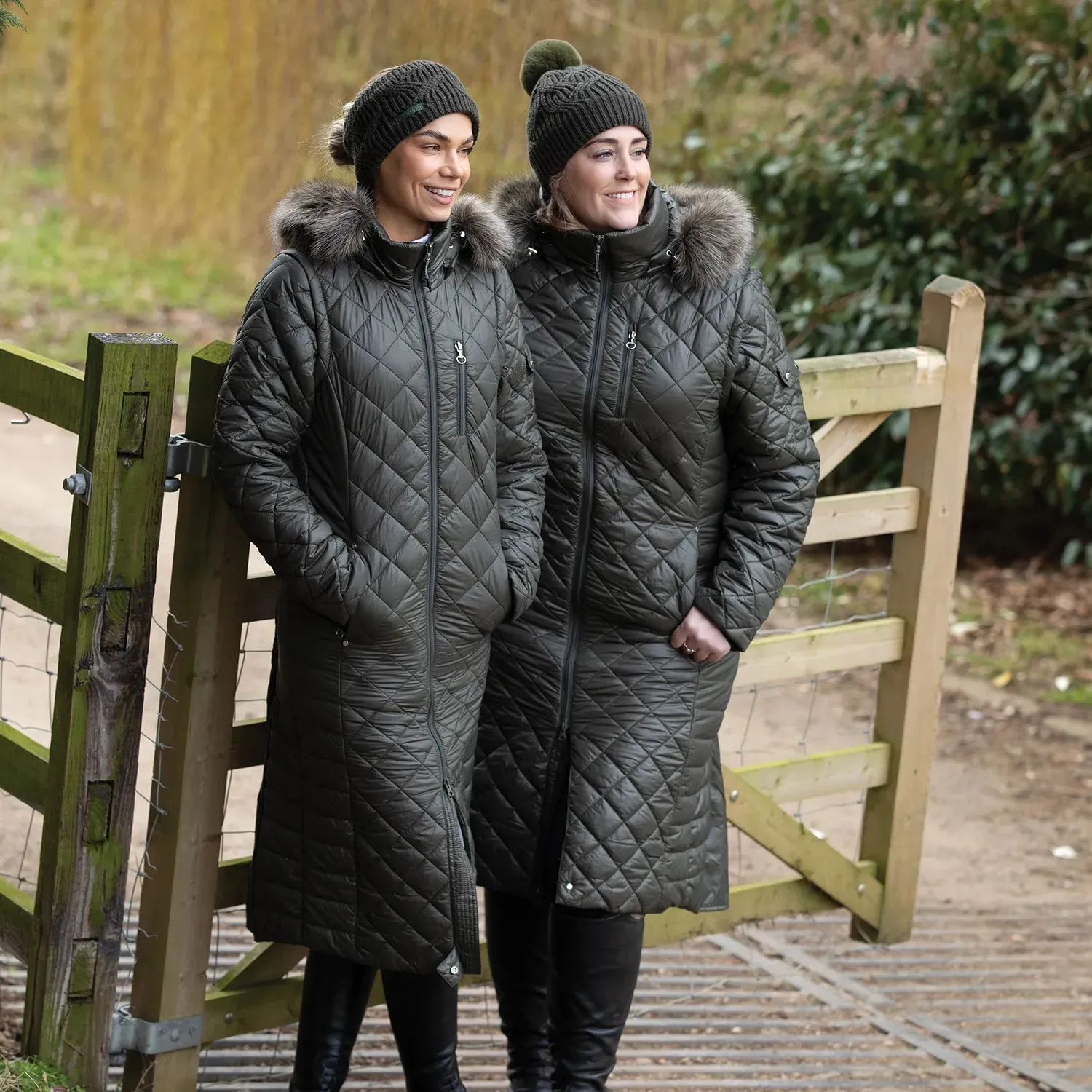 Equetech 2 in 1 Quilt Longline Coat