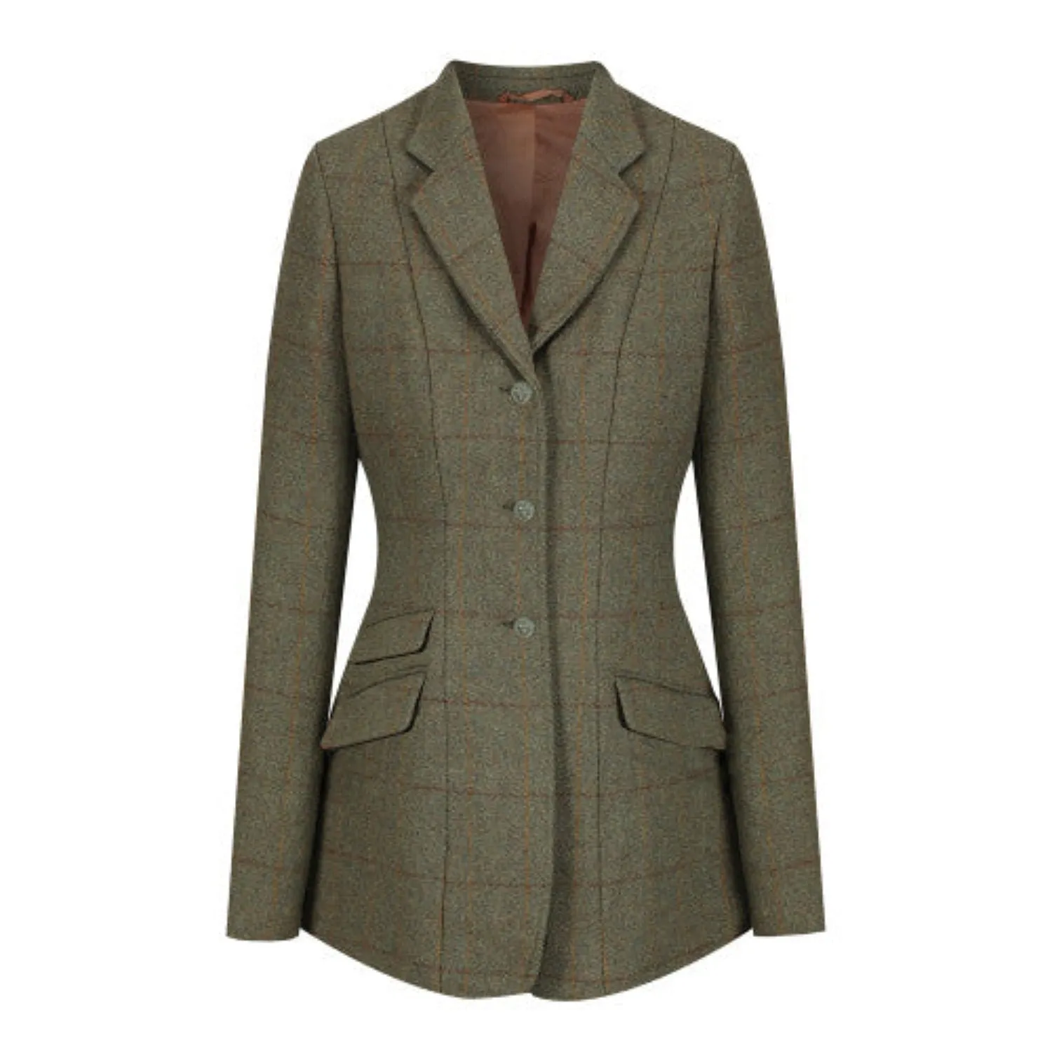 Equetech Ladies Claydon Beaufort Tweed Riding Jacket