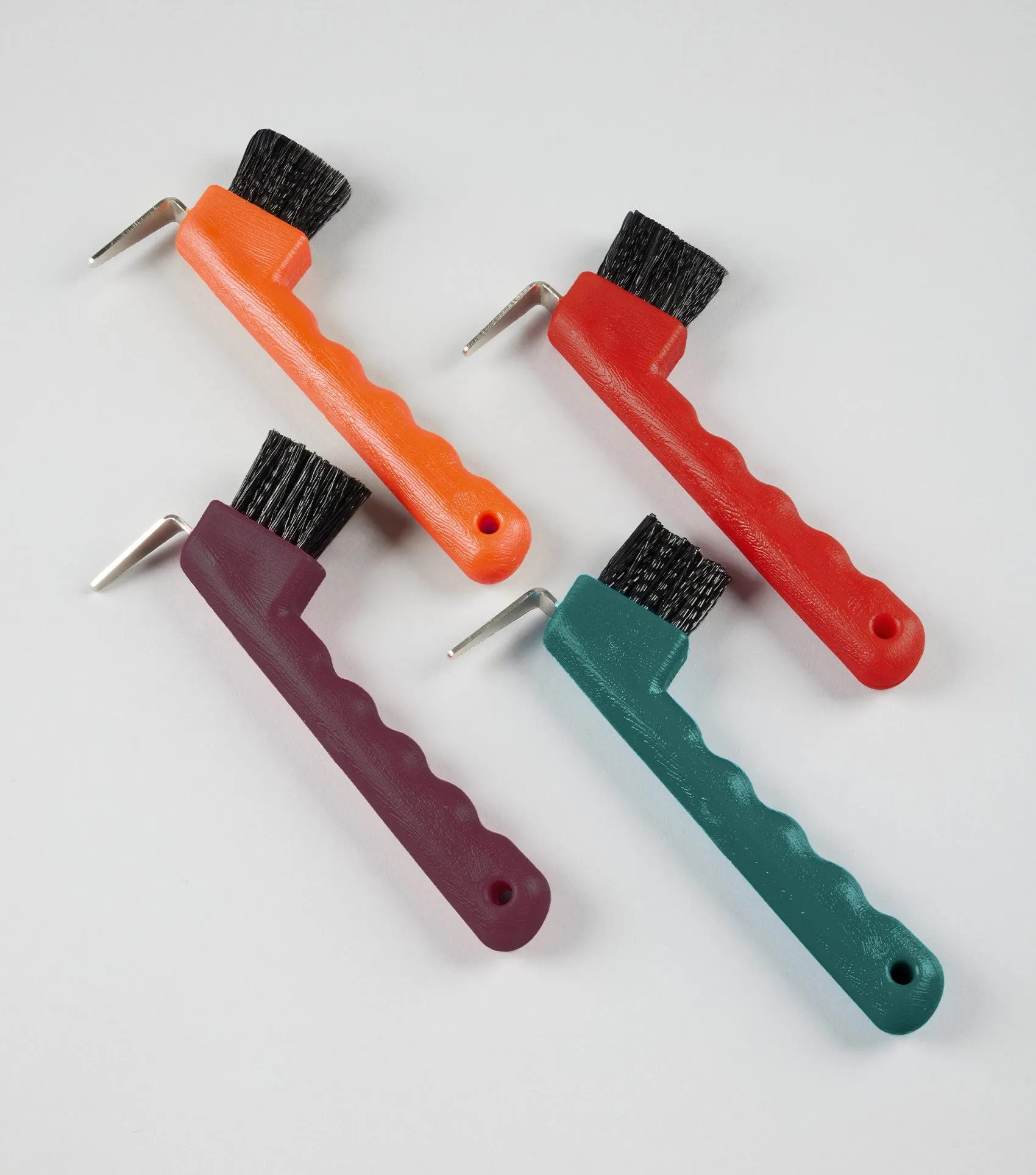 Ergonomic Hoof Pick Peacock Blue