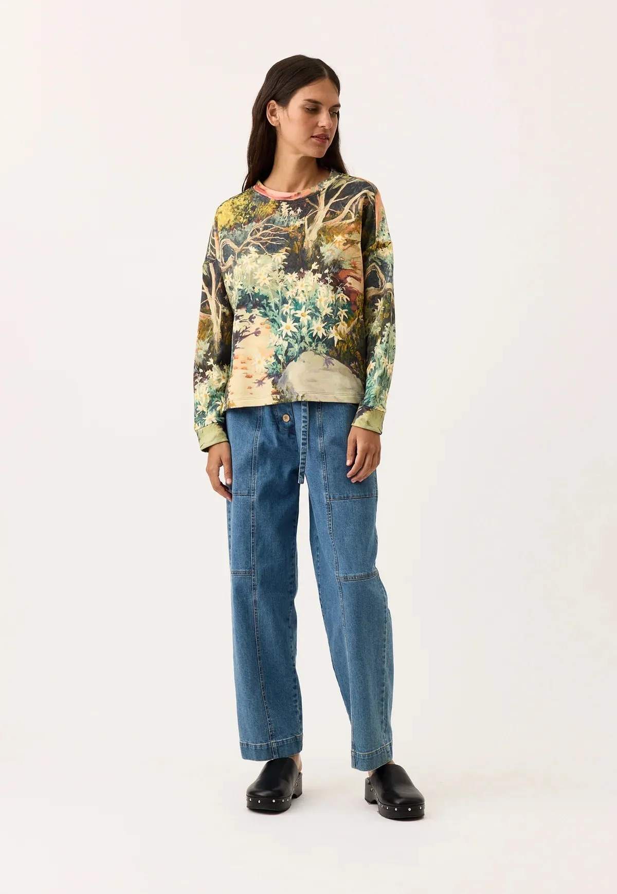 Eva Sweatshirt | Nancybird | Flannel Flower