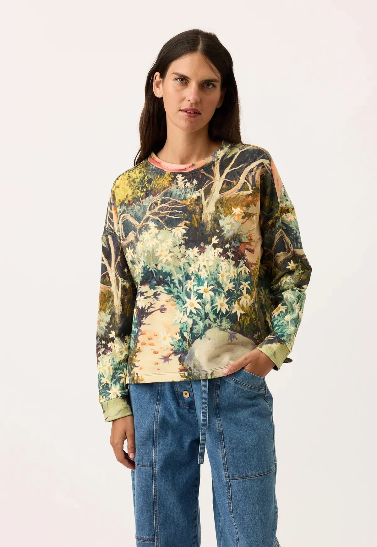 Eva Sweatshirt | Nancybird | Flannel Flower