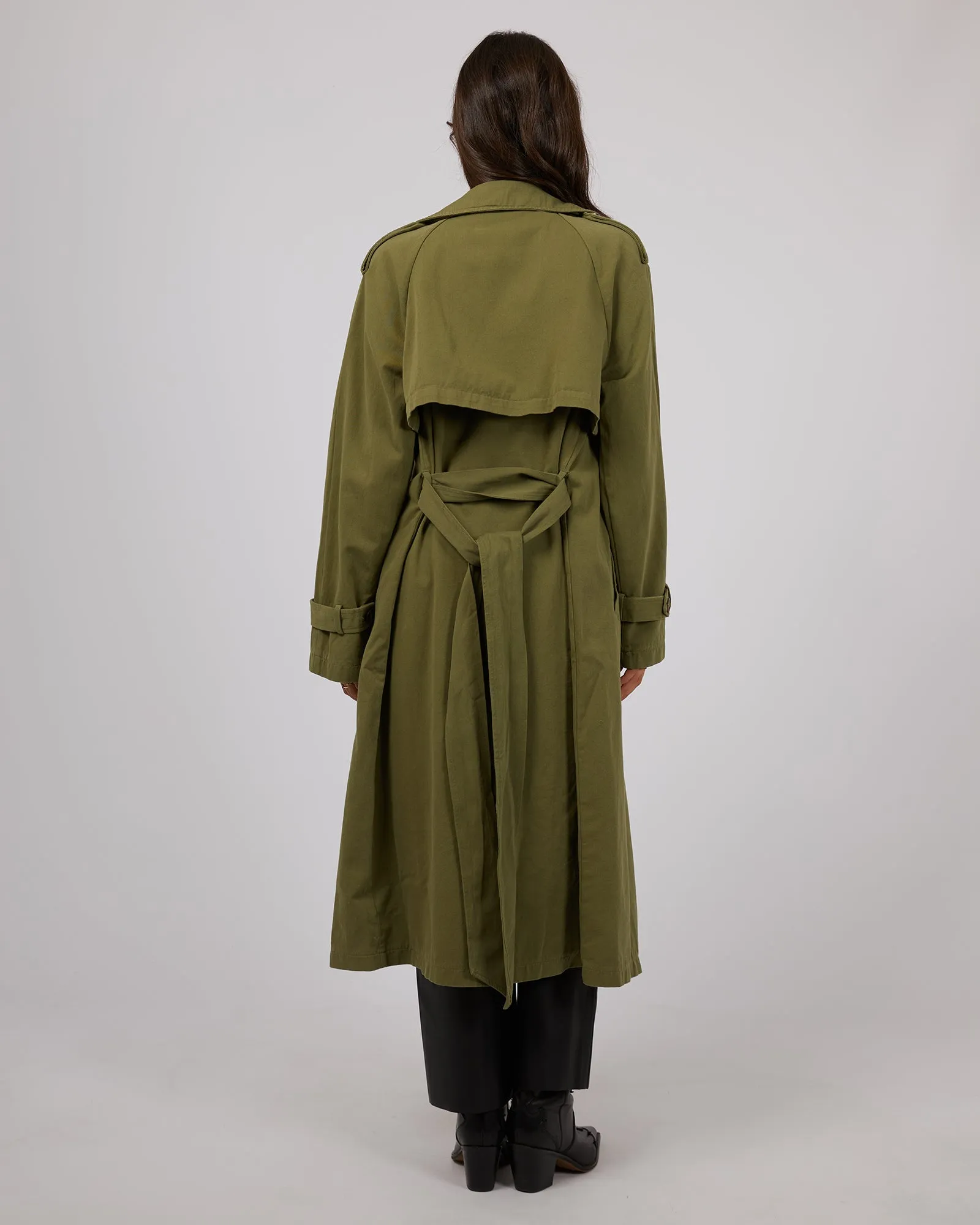 Eve Trench Coat Khaki