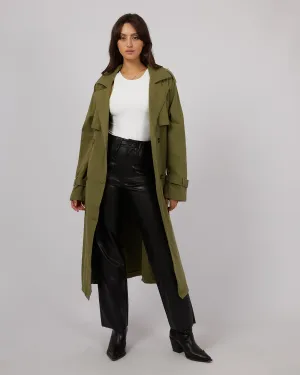 Eve Trench Coat Khaki