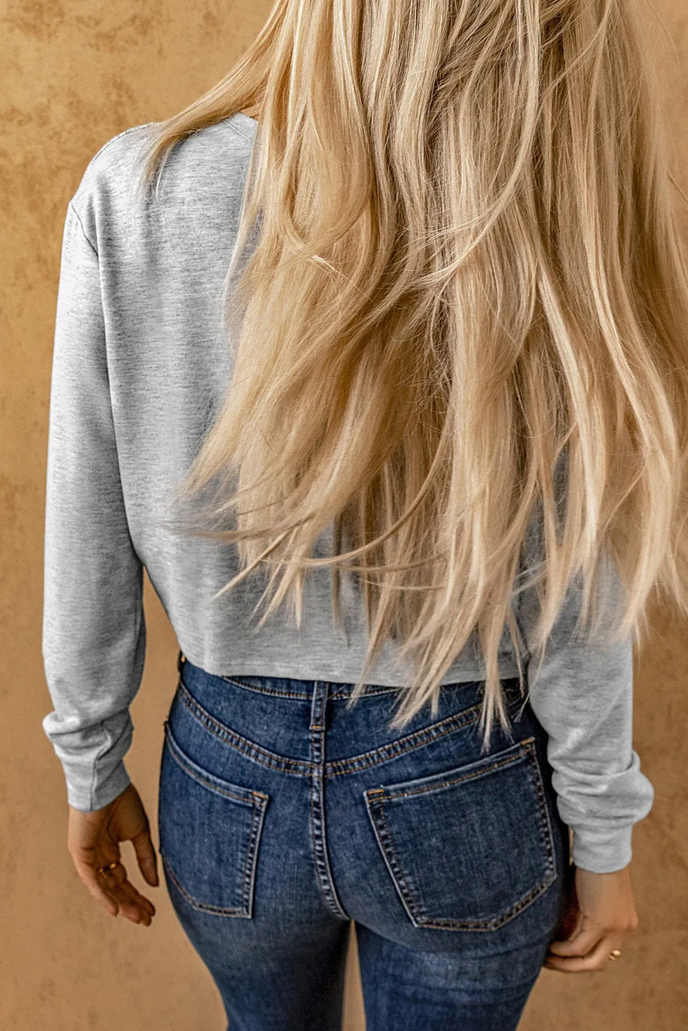 Expose Patchwork Cropped Top