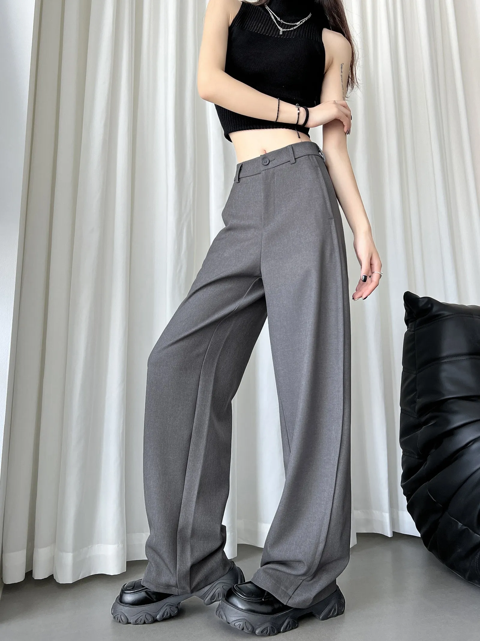 Fashionable and Breezy Casual Women's Straight Leg Pants for Everyday Wear
