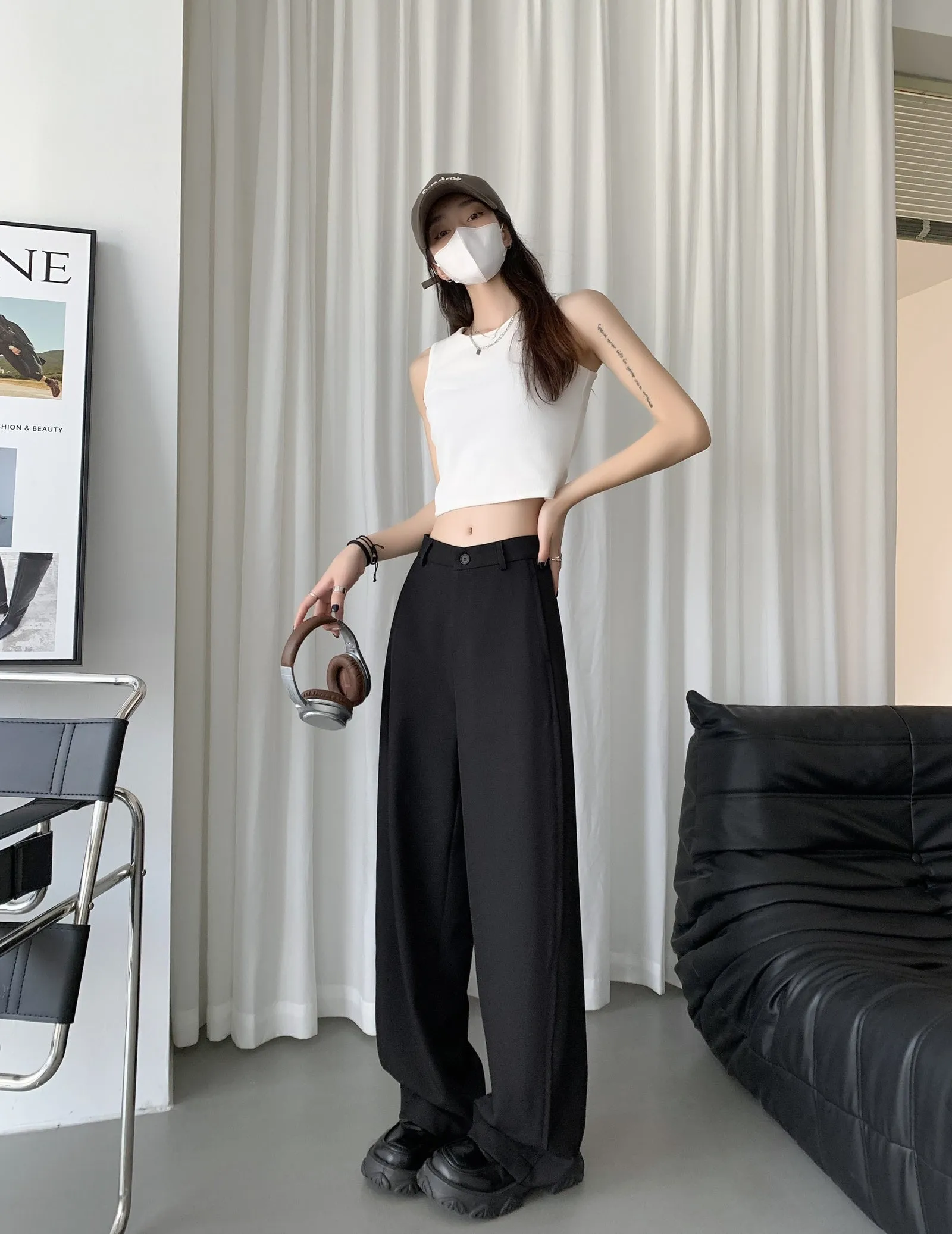 Fashionable and Breezy Casual Women's Straight Leg Pants for Everyday Wear