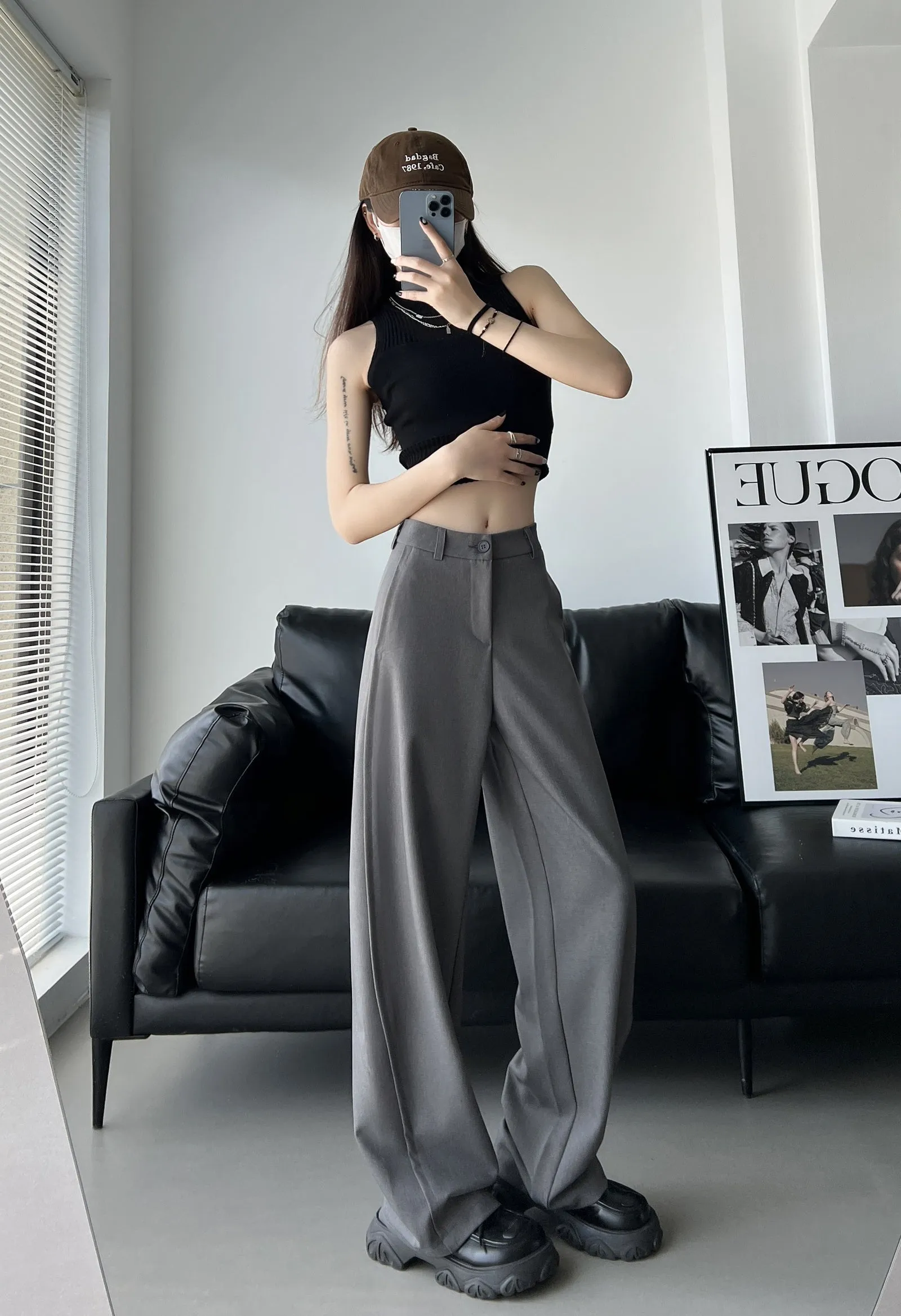 Fashionable and Breezy Casual Women's Straight Leg Pants for Everyday Wear