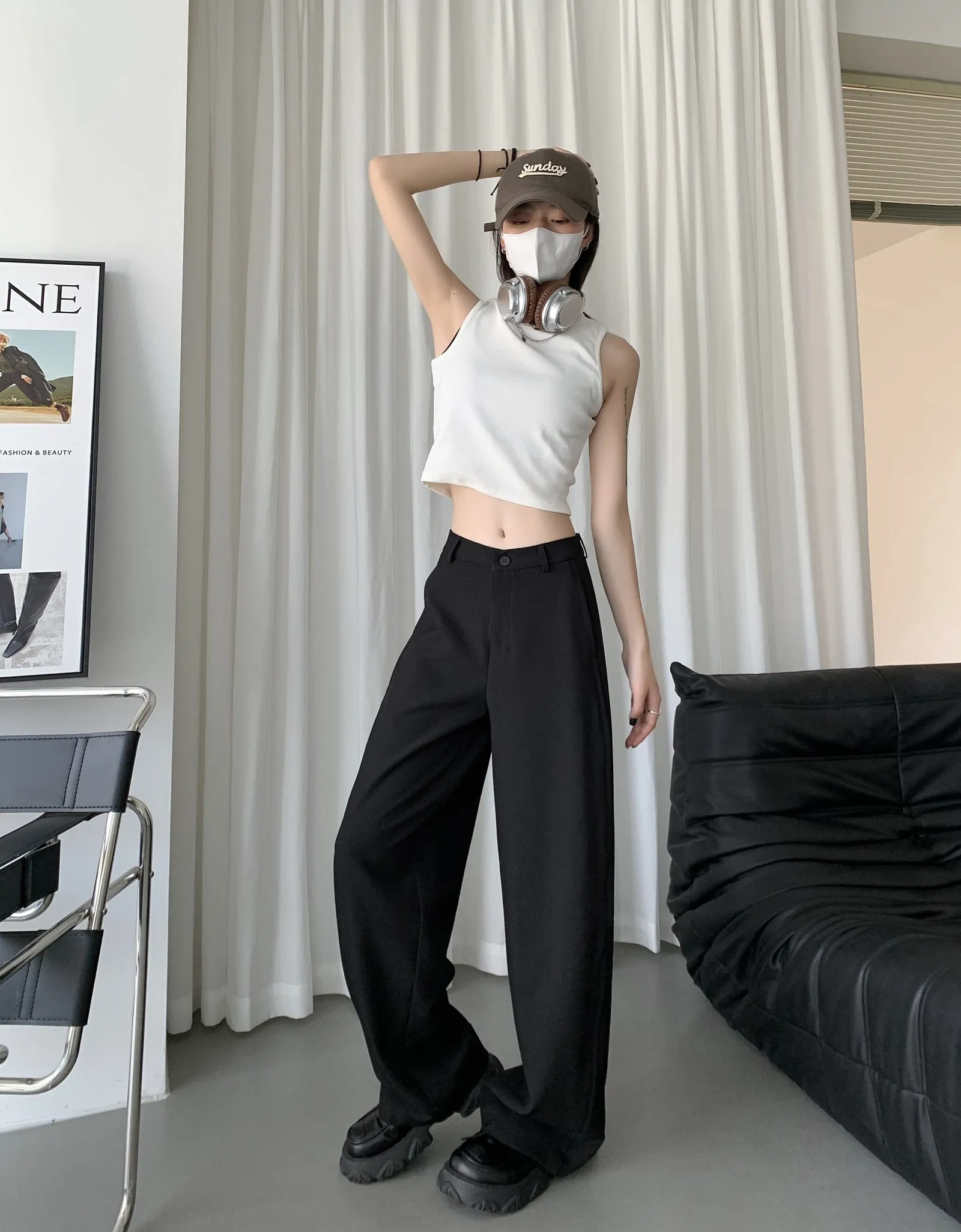 Fashionable and Breezy Casual Women's Straight Leg Pants for Everyday Wear