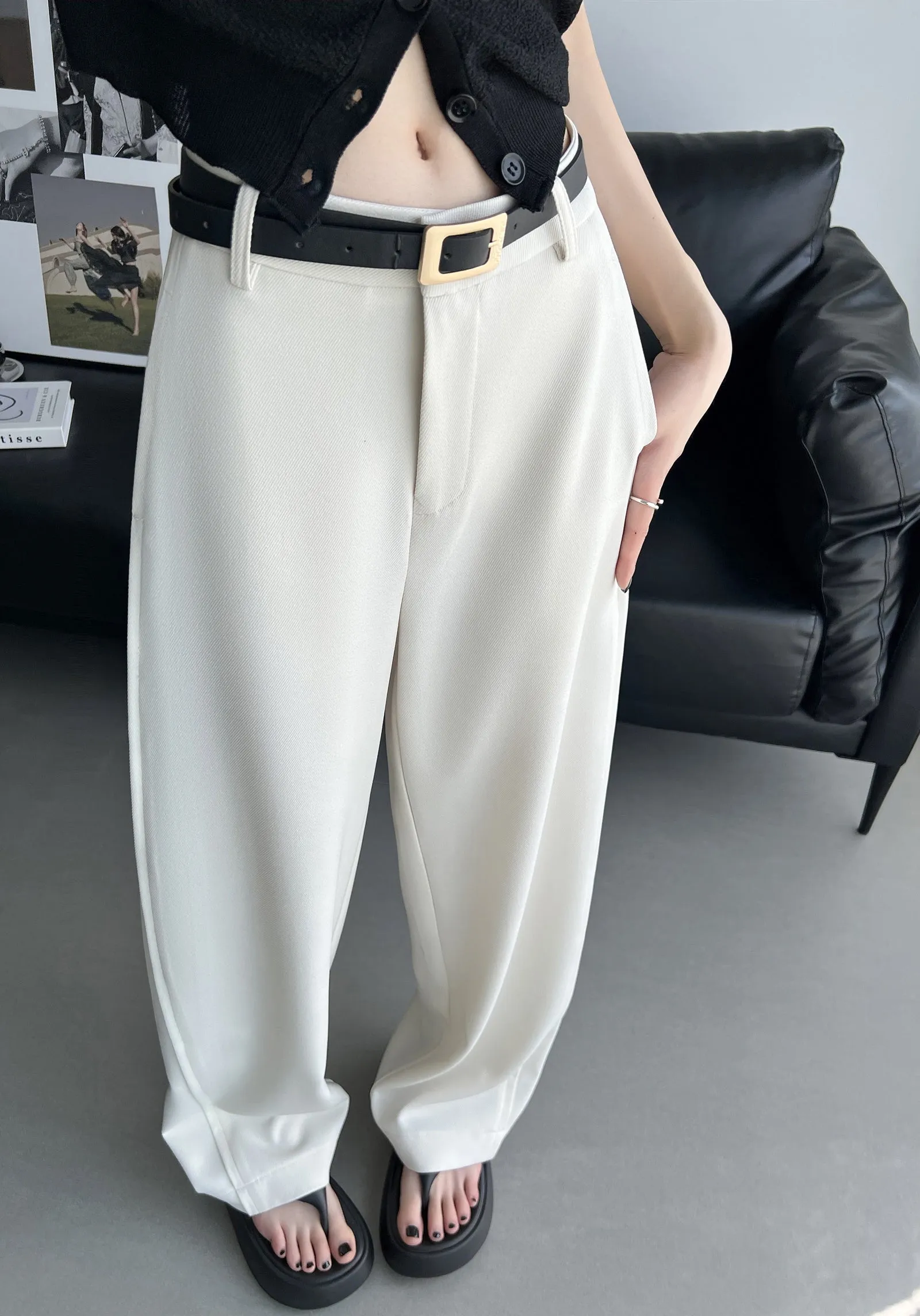 Fashionable and Breezy Casual Women's Straight Leg Pants for Everyday Wear