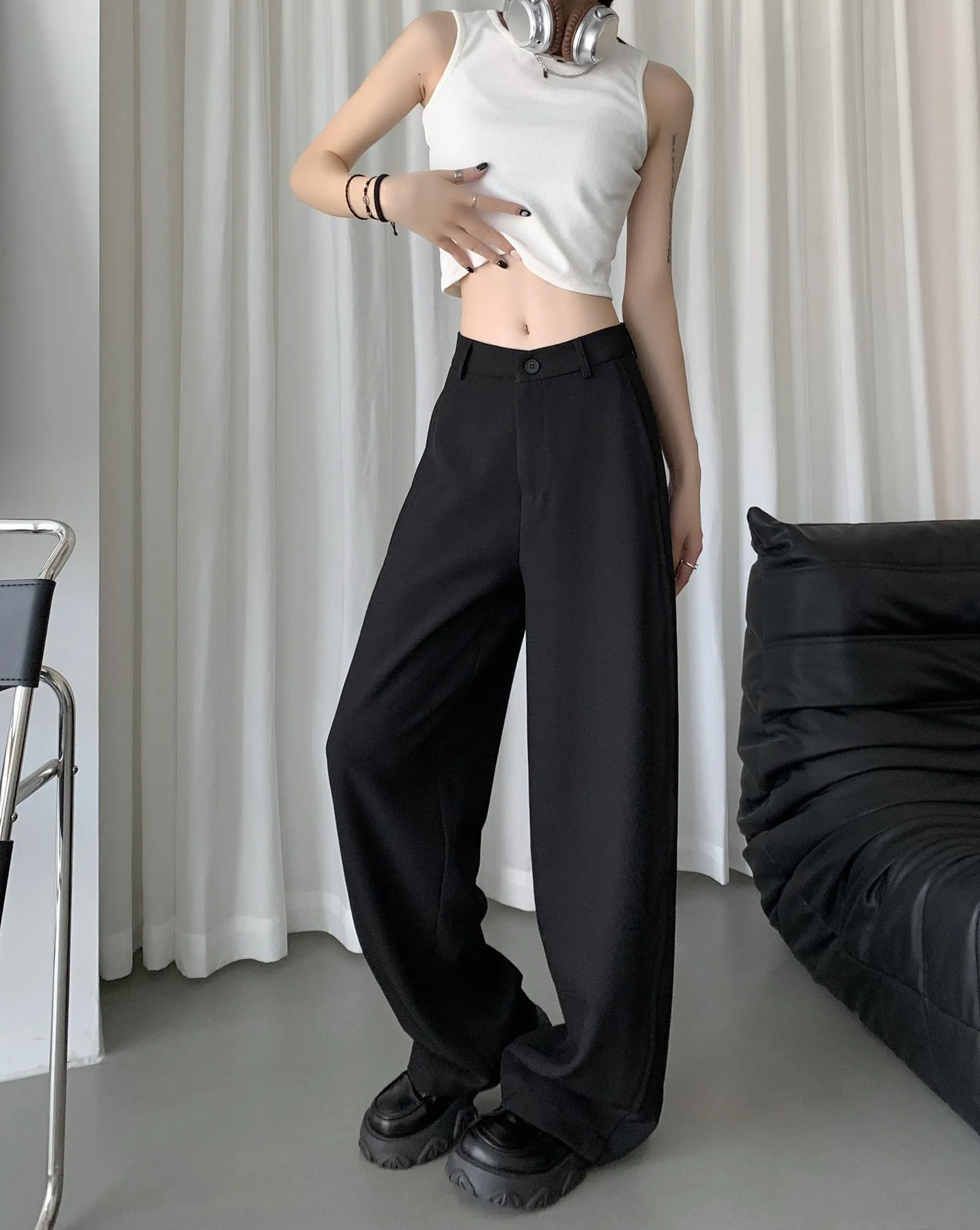 Fashionable and Breezy Casual Women's Straight Leg Pants for Everyday Wear