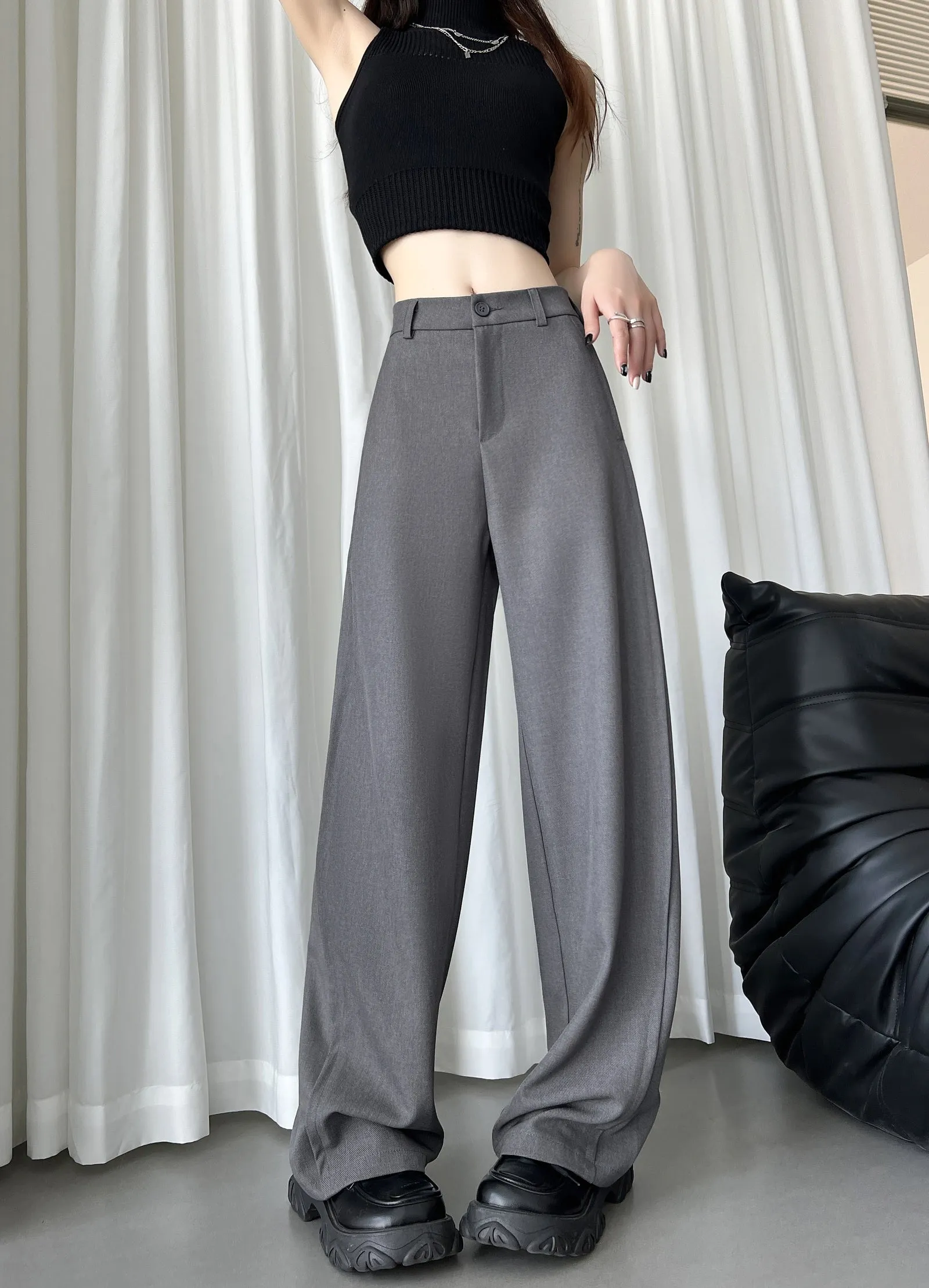Fashionable and Breezy Casual Women's Straight Leg Pants for Everyday Wear