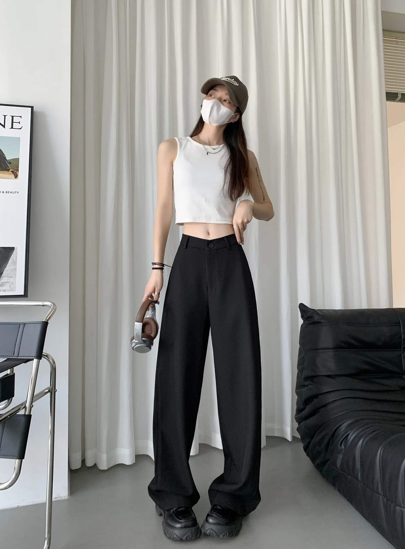 Fashionable and Breezy Casual Women's Straight Leg Pants for Everyday Wear