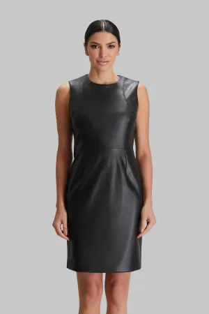 Faux Leather Hayden Dress