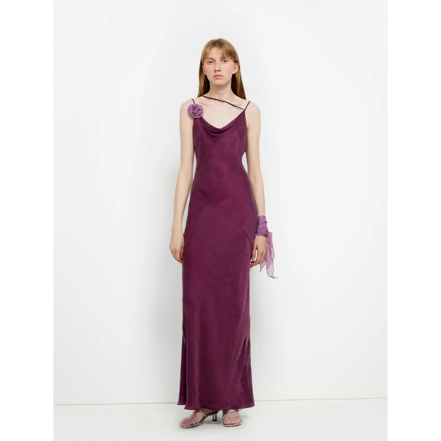 Fishtail Slip Dress