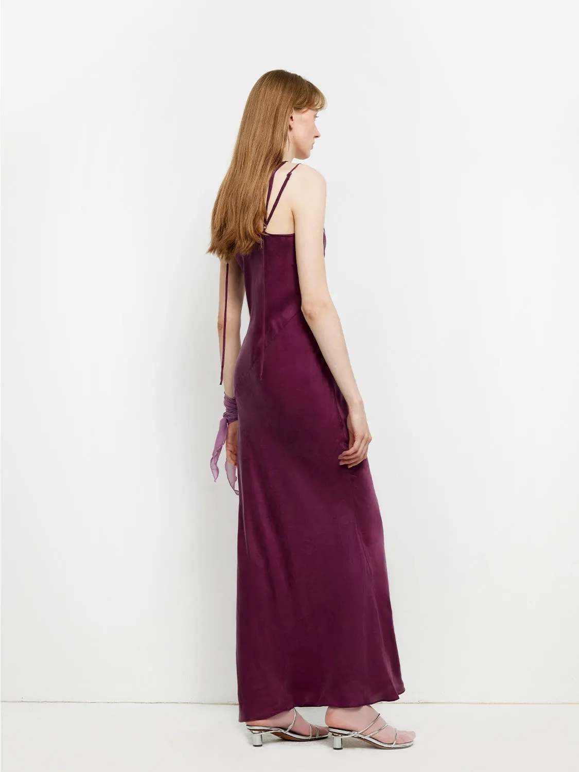 Fishtail Slip Dress