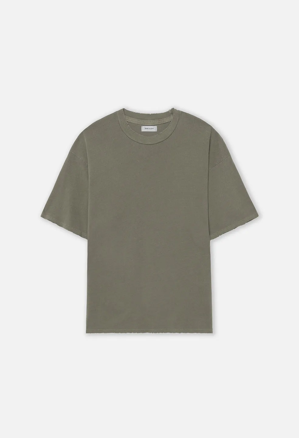 Folsom Cropped Tee / Vintage Army