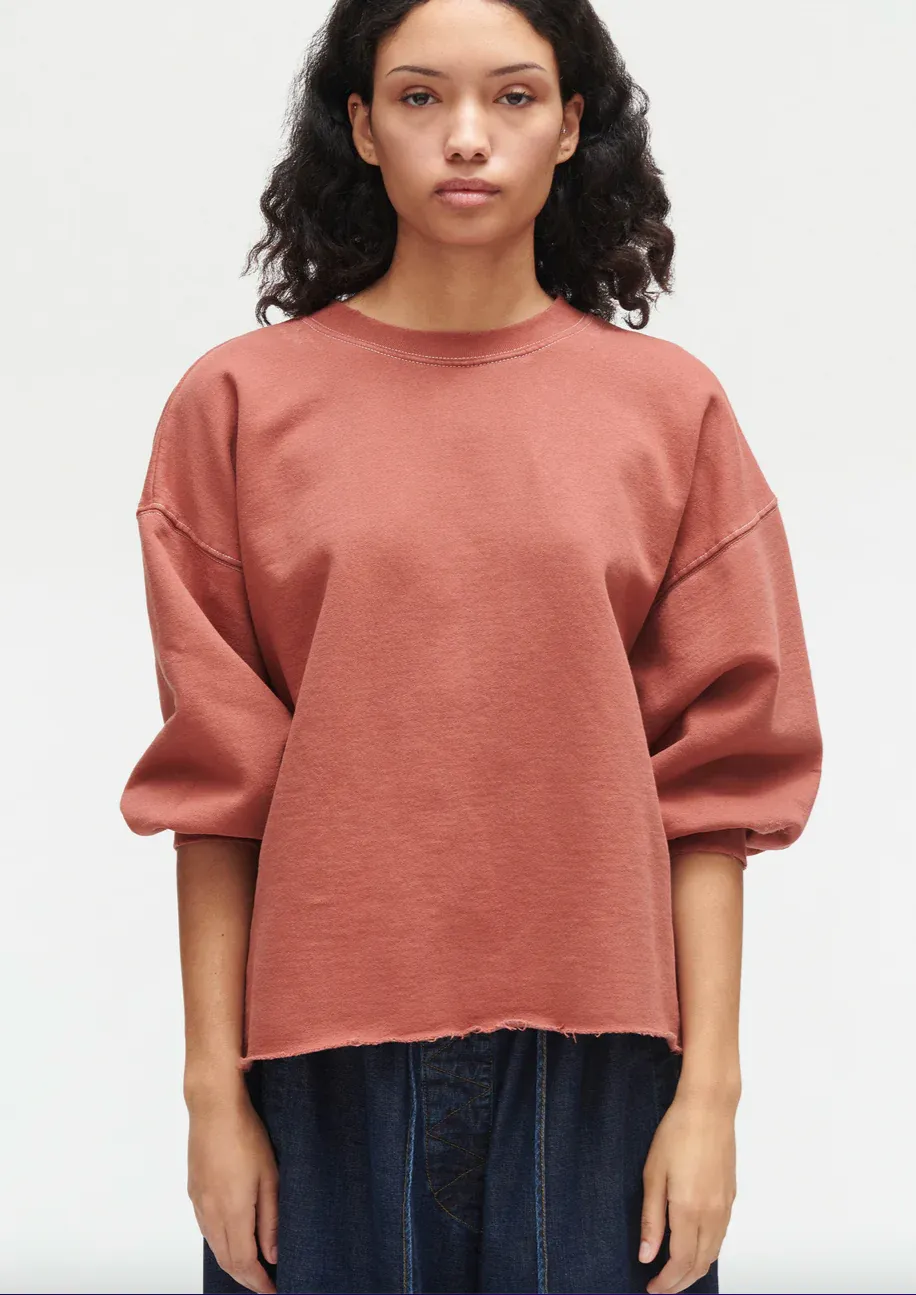 Fond Sweatshirt, Brick