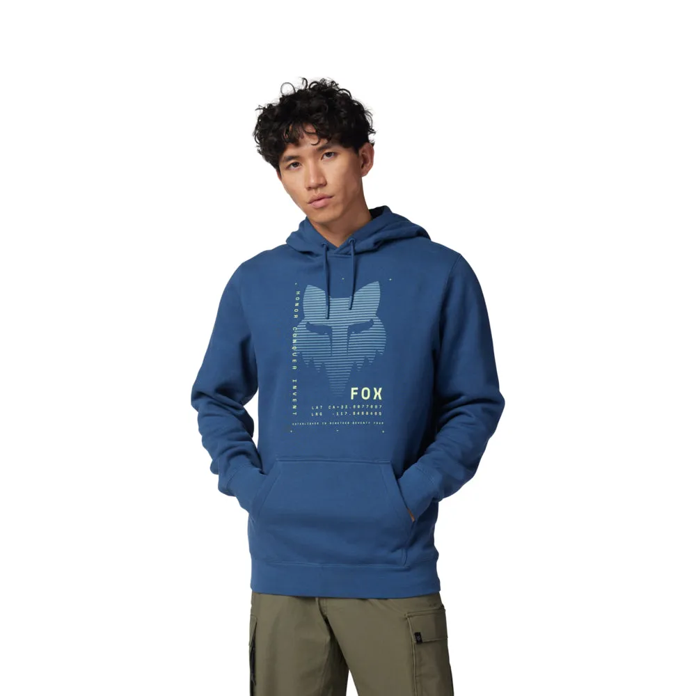 Fox Dispute Fleece Pullover Hoody - Indigo