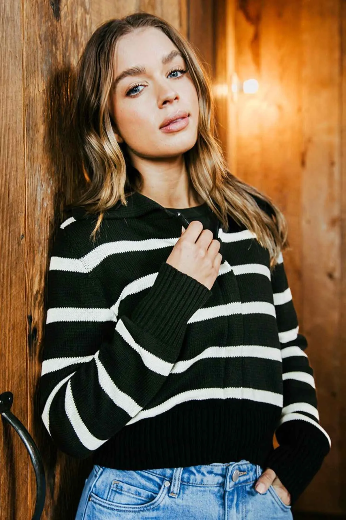Foxwood Effie Polo Knit